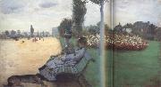 Giuseppe de nittis On a Bench on the Champs Elysees (nn02) Germany oil painting reproduction